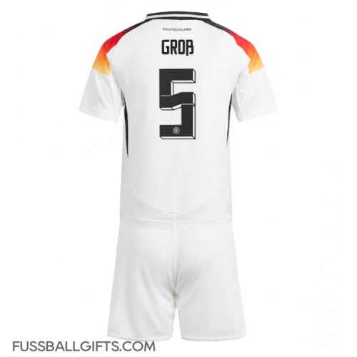 Deutschland Pascal Gross #5 Fußballbekleidung Heimtrikot Kinder EM 2024 Kurzarm (+ kurze hosen)
